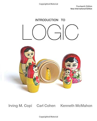 Copi, Irving M. Introduction To Logic