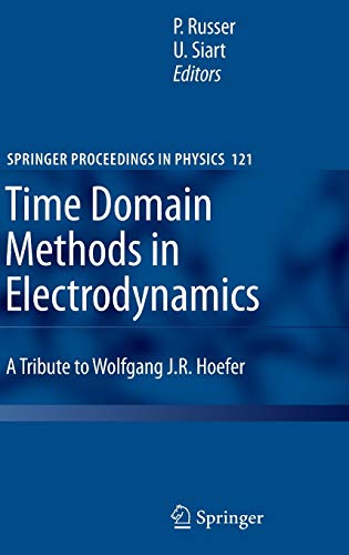 Time Domain Methods in Electrodynamics: A Tribute to Wolfgang J. R. Hoefer (Springer Proceedings in Physics, 121, Band 121)