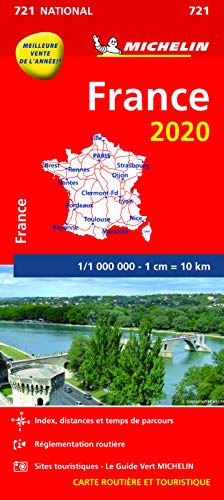 Carte France Michelin 2020
