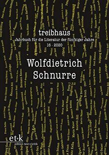 Wolfdietrich Schnurre (treibhaus. Jahrbuch für die Literatur der fünfziger Jahre)