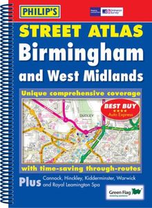 Philip's Street Atlas Birmingham and West Midlands