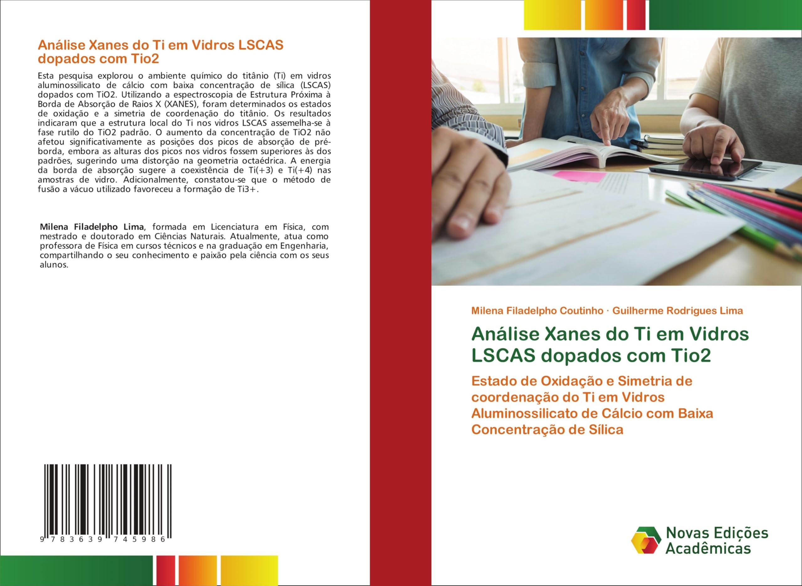 Análise Xanes do Ti em Vidros LSCAS dopados com Tio2: Estado de Oxidação e Simetria de coordenação do Ti em Vidros Aluminossilicato de Cálcio com Baixa Concentração de Sílica