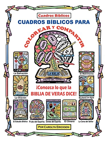 Cuadros Biblicos Para Colorear Y Compartir: ¡Conozca Lo Que La Biblia De Veras Dice!