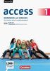 English G Access - Allgemeine Ausgabe: Band 1: 5. Schuljahr - Für Schüler ohne Grundschulenglisch: Workbook mit Vorkurs. CD-ROM (e-Workbook), CD und MyBook