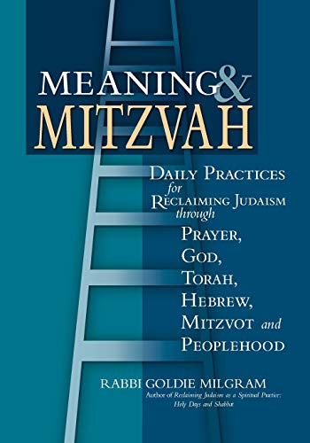 Meaning & Mitzvah: Daily Practices for Reclaiming Judaism through Prayer, God, Torah, Hebrew, Mitzvot and Peoplehood