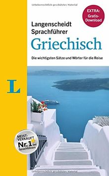 Langenscheidt Sprachführer Griechisch - Buch inklusive E-Book zum Thema "Essen & Trinken": Die wichtigsten Sätze und Wörter für die Reise