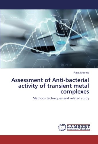 Assessment of Anti-bacterial activity of transient metal complexes: Methods, techniques and related study