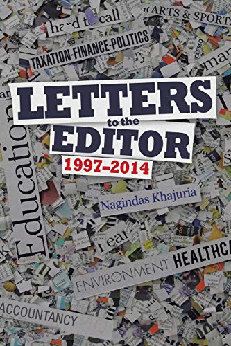 LETTERS TO THE EDITOR: 1997-2014