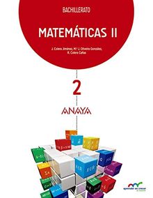 Matemáticas II. (Aprender es crecer en conexión)