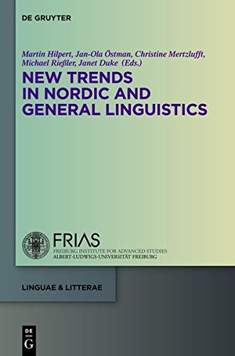 New Trends in Nordic and General Linguistics (linguae & litterae, Band 42)