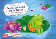 Quacki, der kleine freche Frosch. Eine Klanggeschichte - Bildkarten für unser musikalisches Erzähltheater. Entdecken. Erzählen. Begreifen. Kamishibai Bildkartenset.