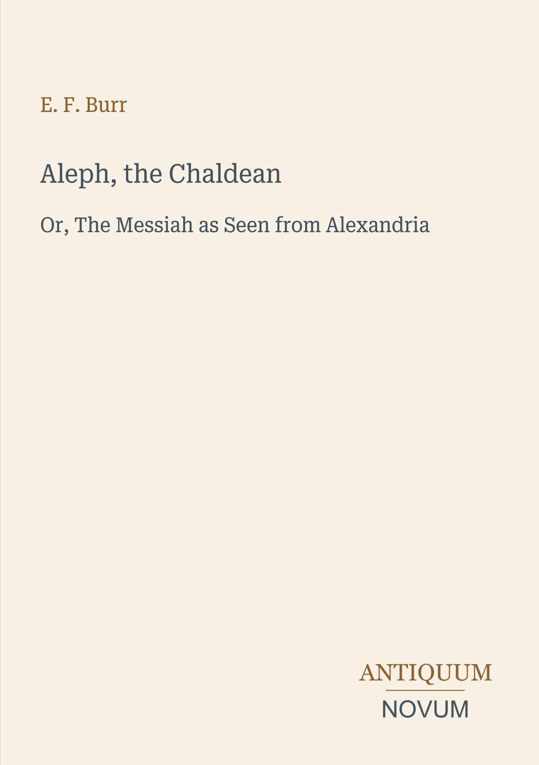 Aleph, the Chaldean