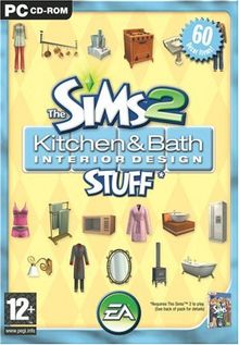 Les sims 2 : Kit Cuisine et Salle de Bain Design [FR Import]