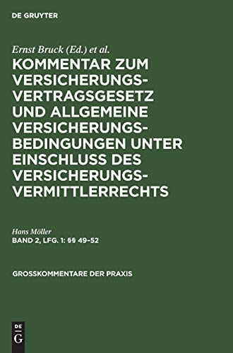 §§ 49–52 (Großkommentare der Praxis)