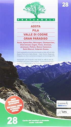 unbekannt Aosta - Pila - Valle Di Cogne - Gran Paradiso 1 , 25 000