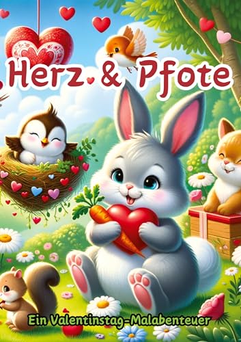 Herz & Pfote: Ein Valentinstag-Malabenteuer