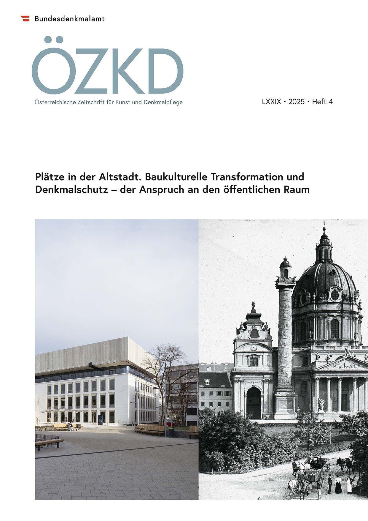 Österreichische Zeitschrift für Kunst und Denkmalpflege LXXIX, Heft 4
