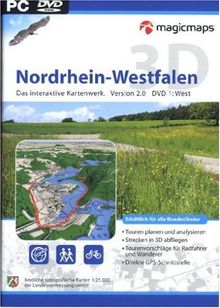 Nordrhein-Westfalen 3D West. 2.0 von Magic Maps | Software | Zustand sehr gut