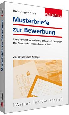 Musterbriefe zur Bewerbung