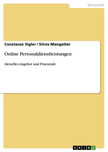 Online Personaldienstleistungen: Aktuelles Angebot und Potenziale