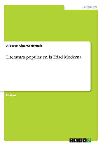 Literatura popular en la Edad Moderna