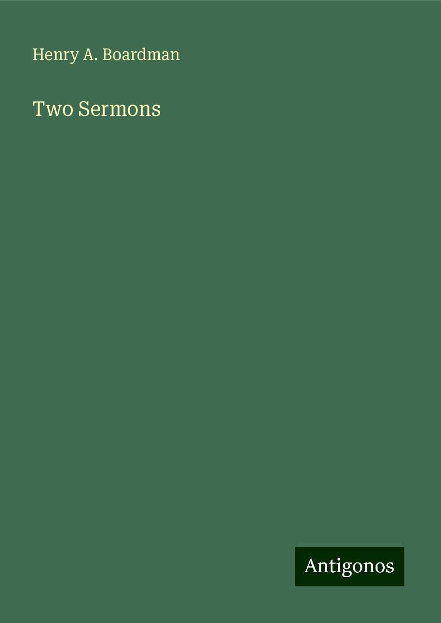 Two Sermons
