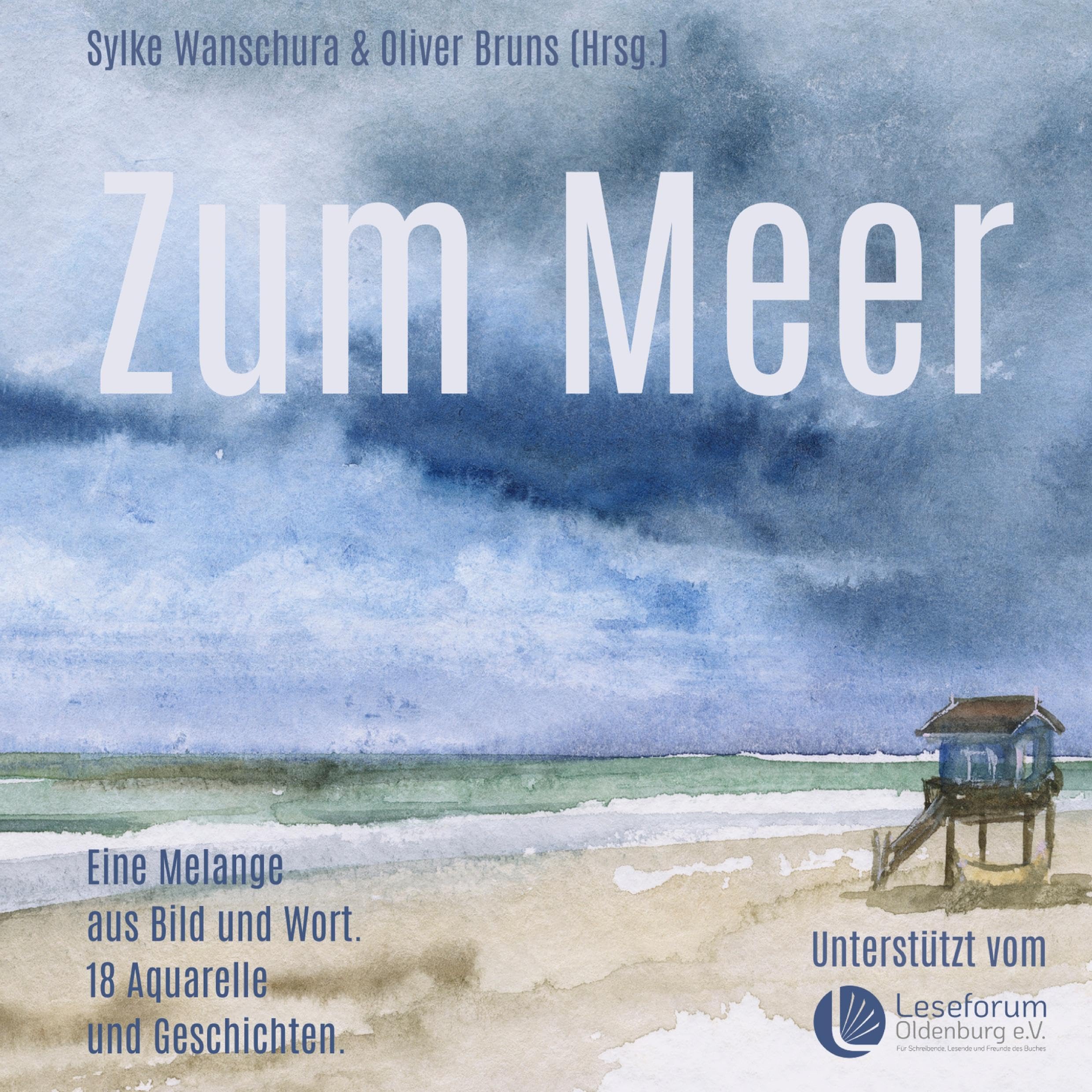 Zum Meer: Eine Melange aus Bild und Wort - Großformatausgabe