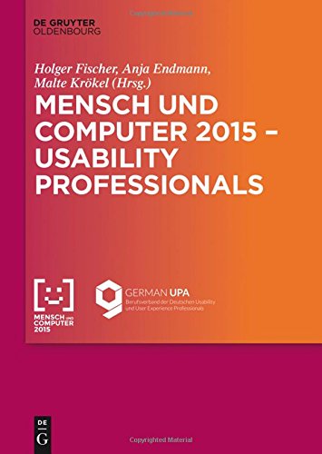 Mensch und Computer 2015 - Usability Professionals: Workshop