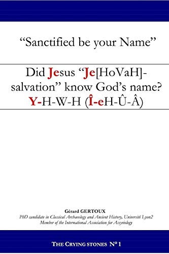 Did Jesus Je[hovah]-salvation know God's name?
