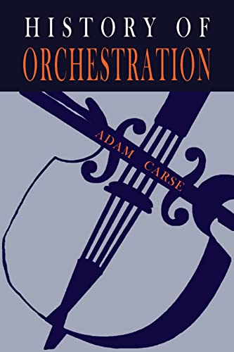 The History of Orchestration