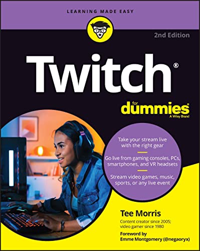Twitch For Dummies - Tee Morris Kartoniert (TB)