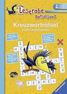 Kreuzworträtsel zum Lesenlernen (2. Lesestufe) (Leserabe - Rätselspaß)