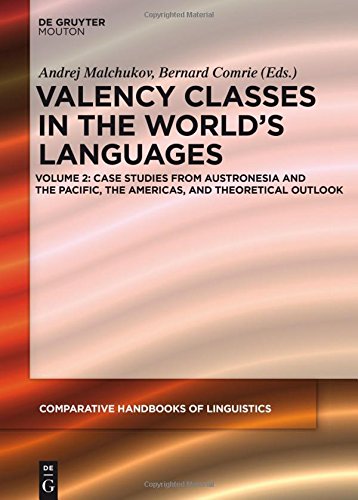 Valency Classes in the World's Languages: Case Studies from Austronesia, the Pacific, the Americas, and Theoretical Outlook (Comparative Handbooks of Linguistics)