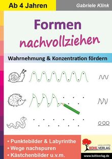 Formen nachvollziehen: Wahrnehmung & Konzentration fördern