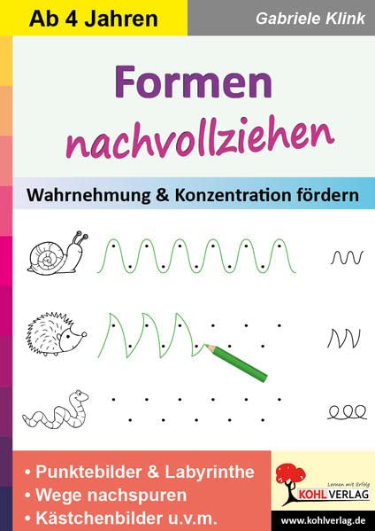Formen nachvollziehen: Wahrnehmung & Konzentration fördern