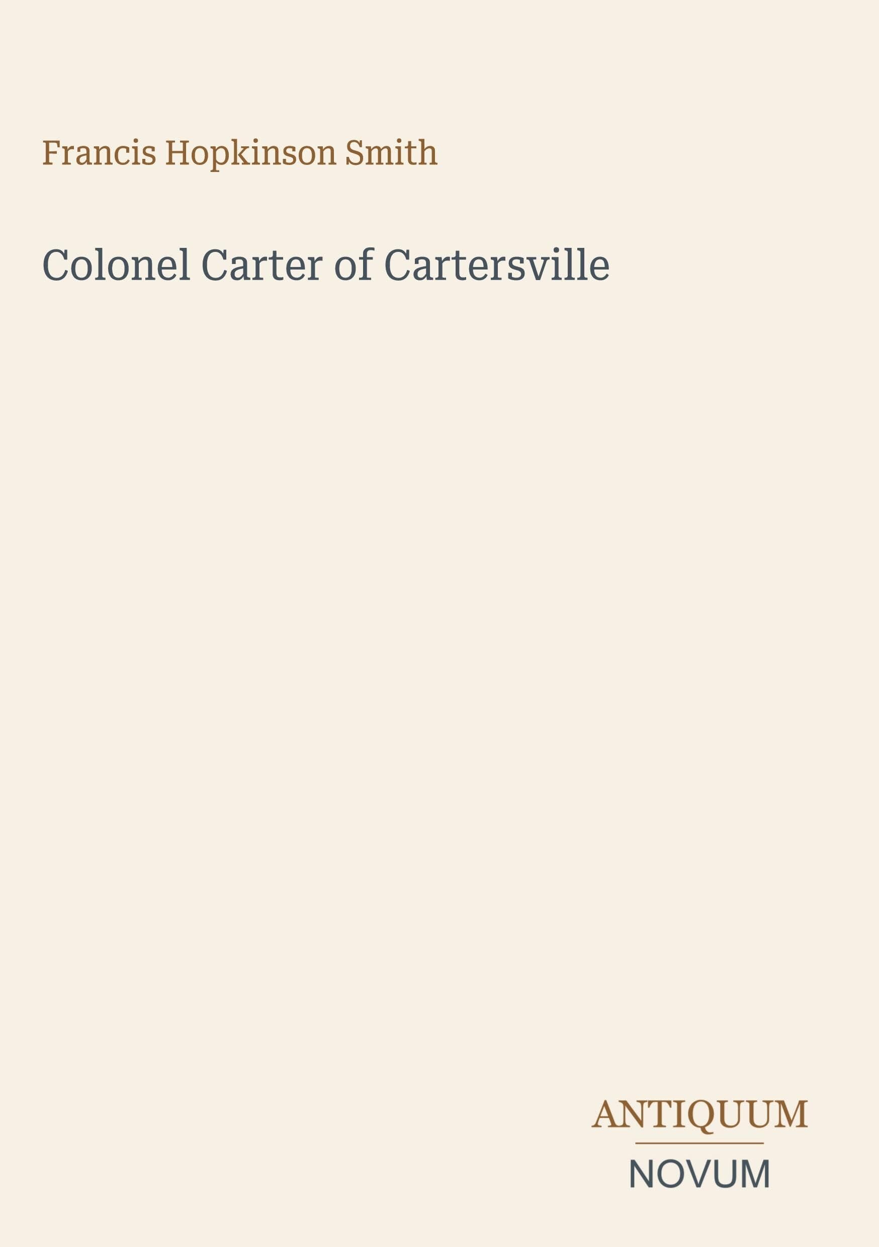 Colonel Carter of Cartersville