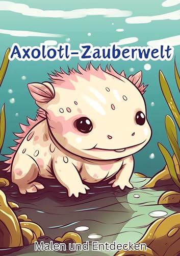 Axolotl-Zauberwelt: Regenbogen-Reise mit den Süßen Axolotls