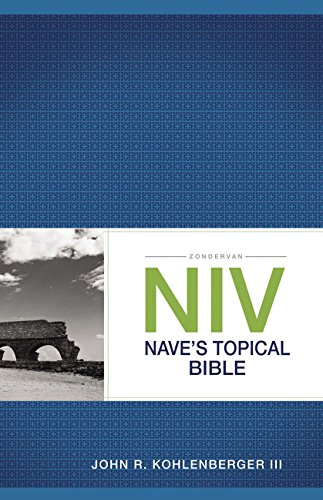 Zondervan NIV Nave's Topical Bible
