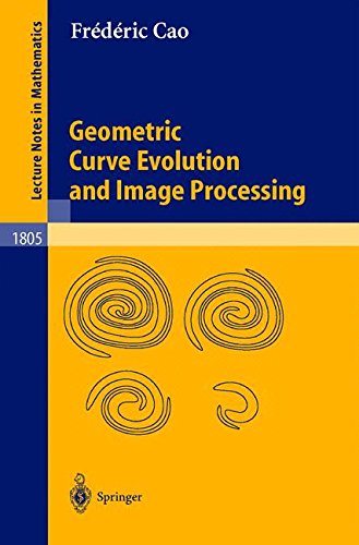Geometric Curve Evolution and Image Processing (Lecture Notes in Mathematics, Band 1805)
