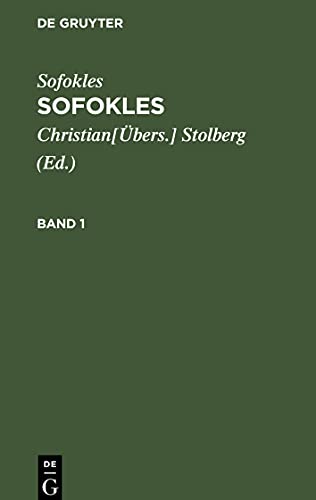 Sofokles, Band 1, Sofokles Band 1