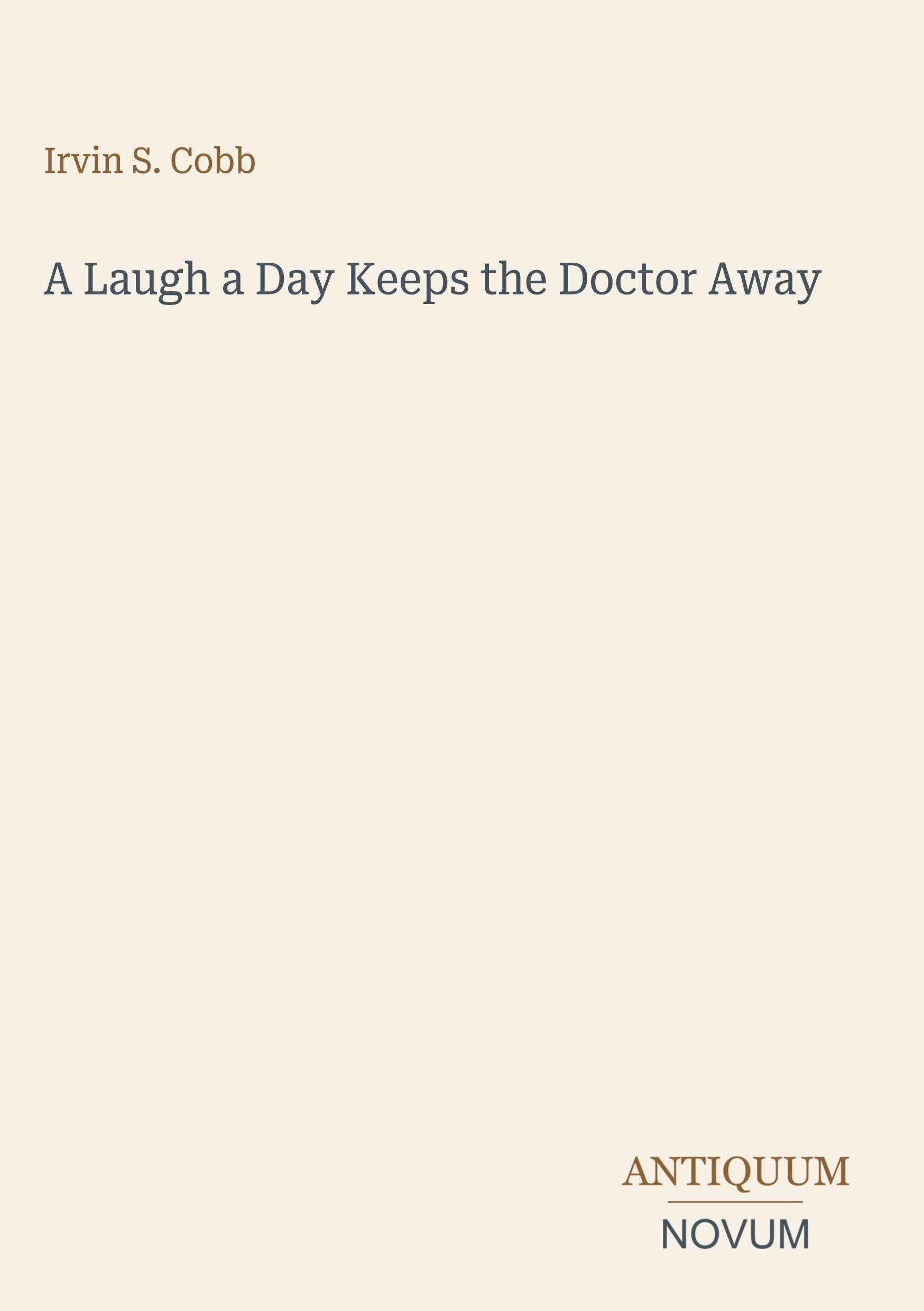 A Laugh a Day Keeps the Doctor Away