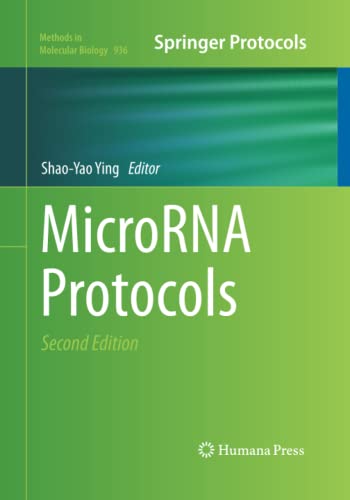 MicroRNA Protocols (Methods in Molecular Biology, Band 936)