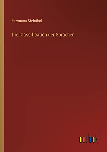 Die Classification der Sprachen