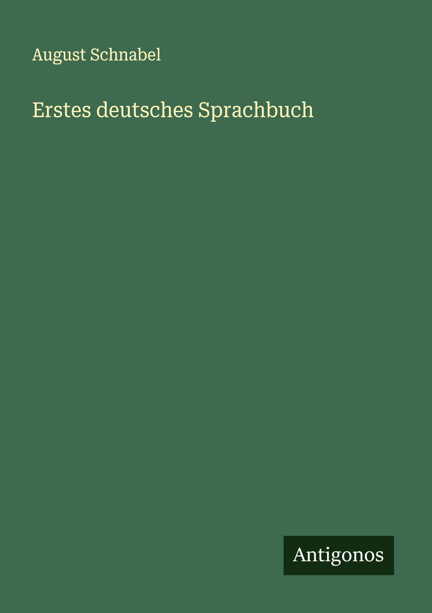 Erstes deutsches Sprachbuch