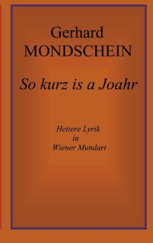 So kurz is a Joahr