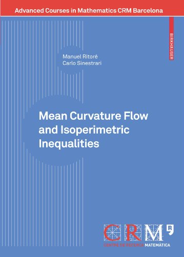 Manuel Ritoré Mean Curvature Flow And Isoperimetric Inequalities (Advanced Courses In Mathematics - Crm Barcelona)