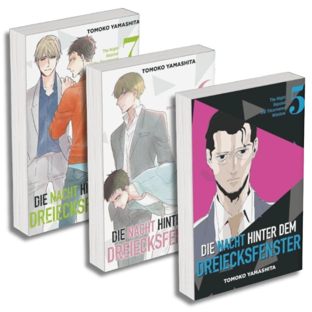 Die Nacht hinter dem Dreiecksfenster - The Night Beyond the Tricornered Window: Manga Pack 2 (Band 5-7)