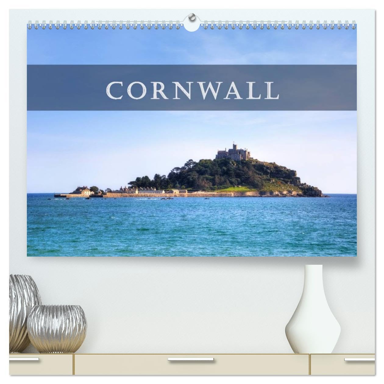 Cornwall (High Quality Premium Wall Calendar 2026 DIN A2 landscape),CALVENDO 12 Month Wall Calendar: Cornwall - rugged cliffs and picture perfect bays
