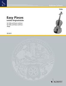Easy Pieces: Viola und Basso continuo. (Edition Schott)