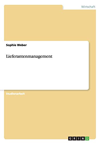 Lieferantenmanagement